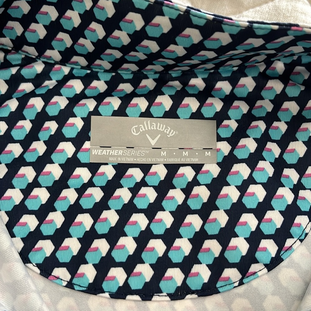 Callaway Geometric Patterned Pullover - image 2